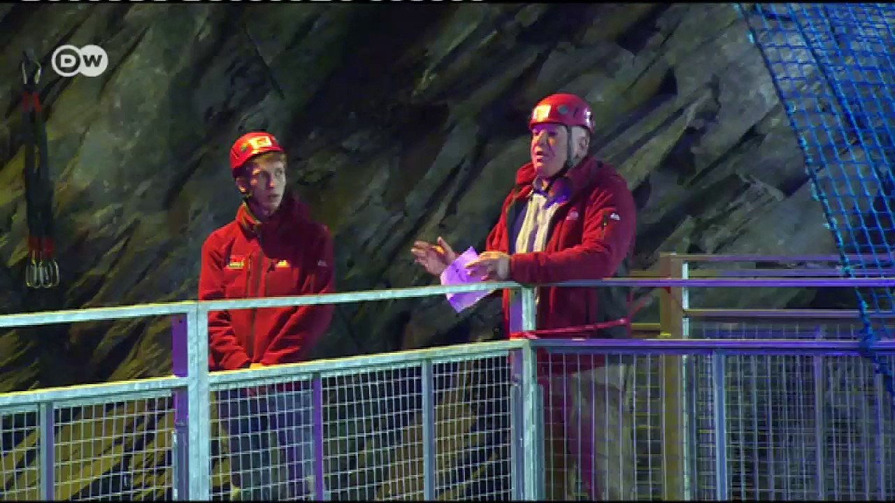 Das weltweit größte Höhlen-Trampolin | Euromaxx