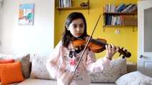 Mersin 8 Yaşındaki Keman Virtüözü Dünya Üçüncüsü