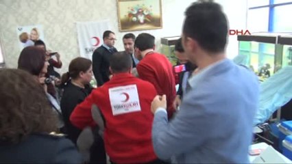 Şanlıurfa Kan Bağışlayan Polis Müdürü Baygınlık Geçirdi