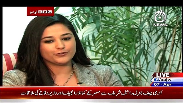 Bbc Urdu Sairbeen On Aaj News – 7th April 2015