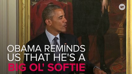 Obama: I Cry At Random About My Daughters Growing Up