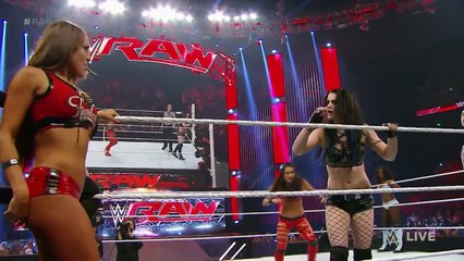 Paige & Naomi vs. The Bella Twins  Raw, April 6, 2015