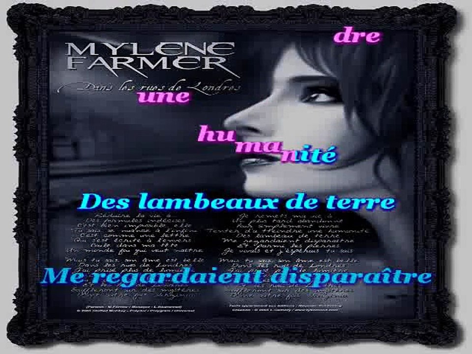 KARAOKE MYLENE FARMER - Dans les rues de Londres