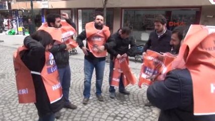 Eskişehir Halkevleri Üyesi 9 Kişi AK Parti İl Binasına Yürüdü