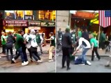 Los borrachos de nuevo hacen de las suyas durante celebración del Día de San Patricio