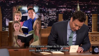Jimmy Fallon /  Les remerciements de Jimmy  - Emission du 6 Avril sur MCM !