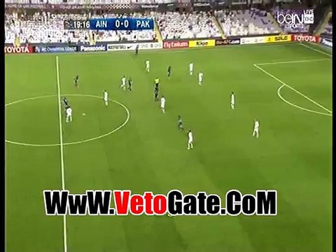 جيرس يتقدم بالهدف الاول للعين فى شباك باختاكور
