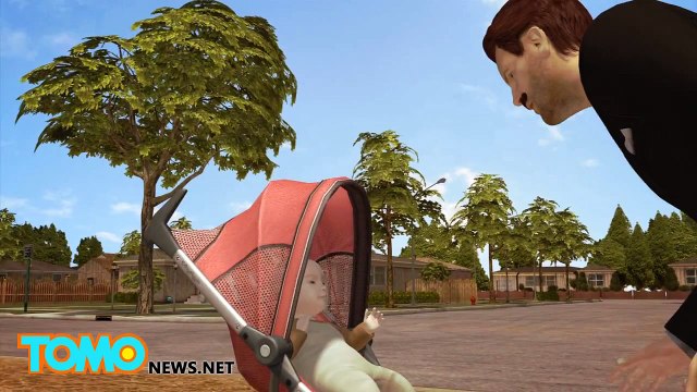 كاميرا مراقبة تلتقط تسجيلاً لرجل يحاول خطف طفل رضيع في ولاية واشنطن