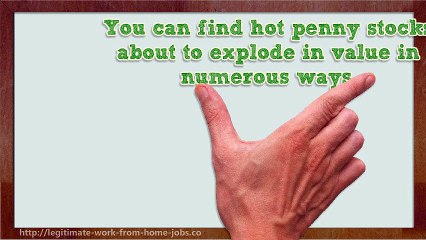 How to Find Hot Penny Stocks About To Explode.