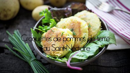Croquettes de pommes de terre au Saint-Nectaire