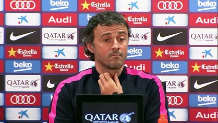 Luis Enrique: "Non si può sempre fare goleade"