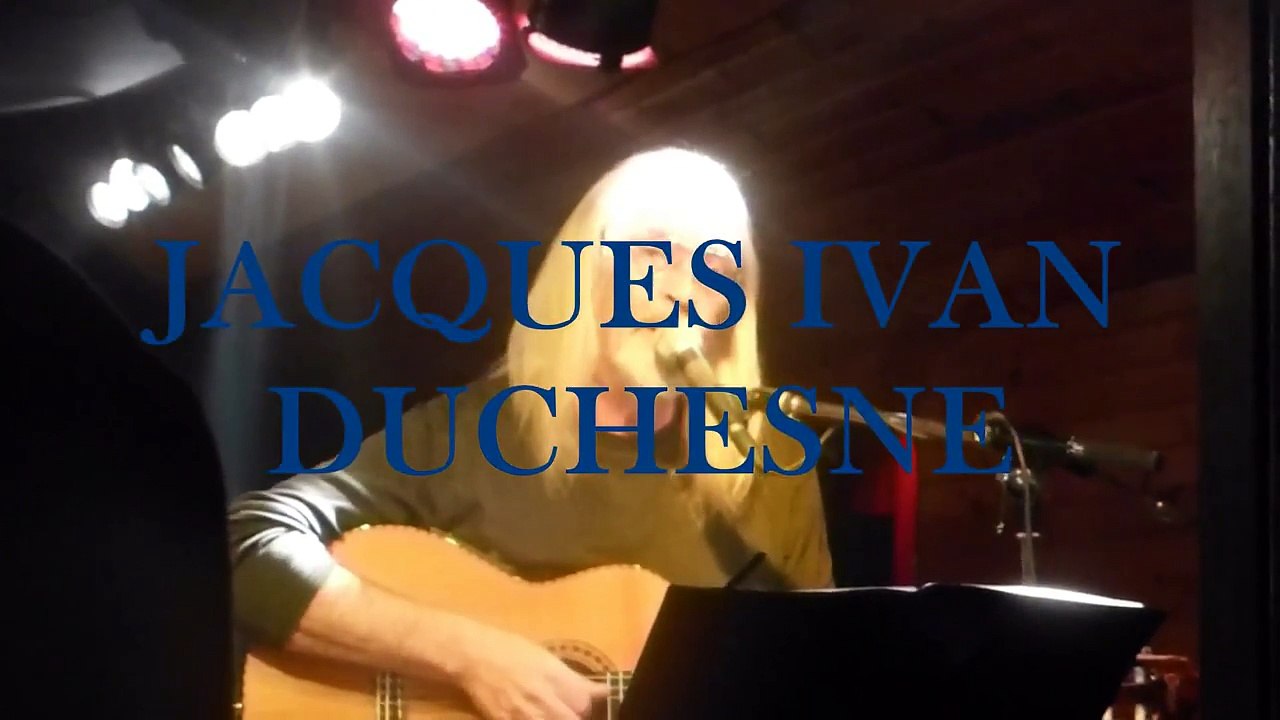 JACQUES IVAN DUCHESNE : "V'là l'été indien qui ..." (Liège, péniche Legia, 2015)