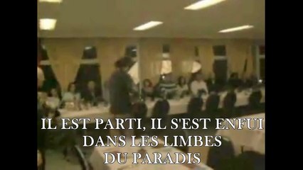HUGUES DRAYE : "Il est parti, il s'est enfui" (Boitsfort, Bxl, chez des privés, 2008)