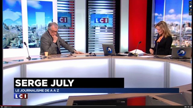 Serge July dit, pour la première fois, ce qu’il pense de la Une de « Libé » : « Casse-toi riche con » !