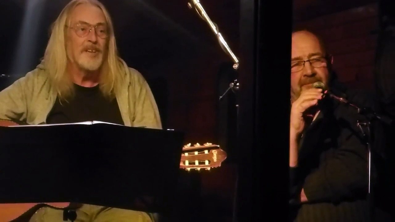 JACQUES EVRARD chante JACQUES IVAN DUCHESNE : "Bon sang" (Liège, péniche Legia, 2015)