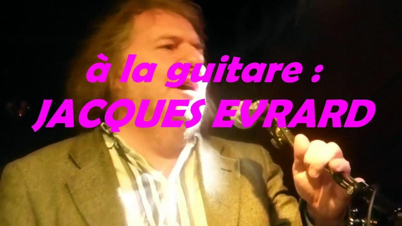 YVES TEICHER chante CHARLES TRENET : "Il faudrait toujours" (Liège, péniche Legia, 2015)