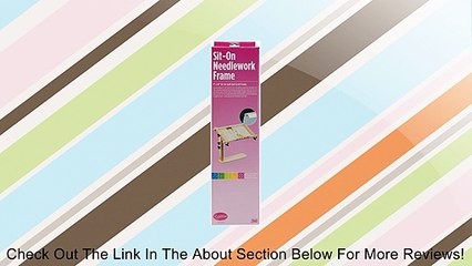 Edmunds Sit-On Needlework Quilt Frame Review