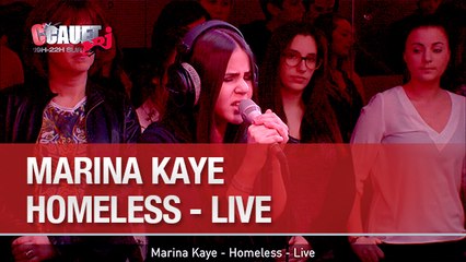 Marina Kaye - Homeless - Live - C'Cauet sur NRJ