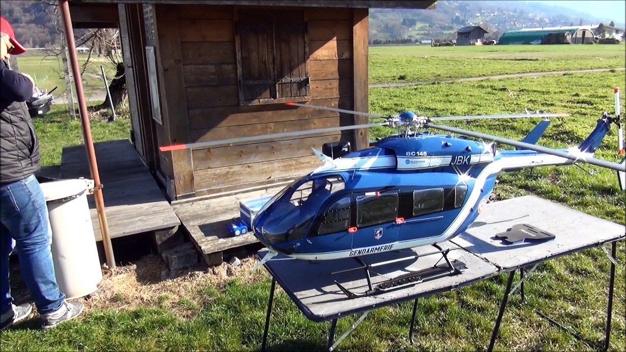 EC 145 JBK premier vol