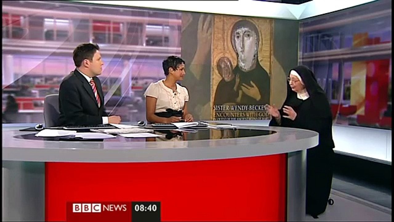 Sister Wendy on BBC Breakfast
