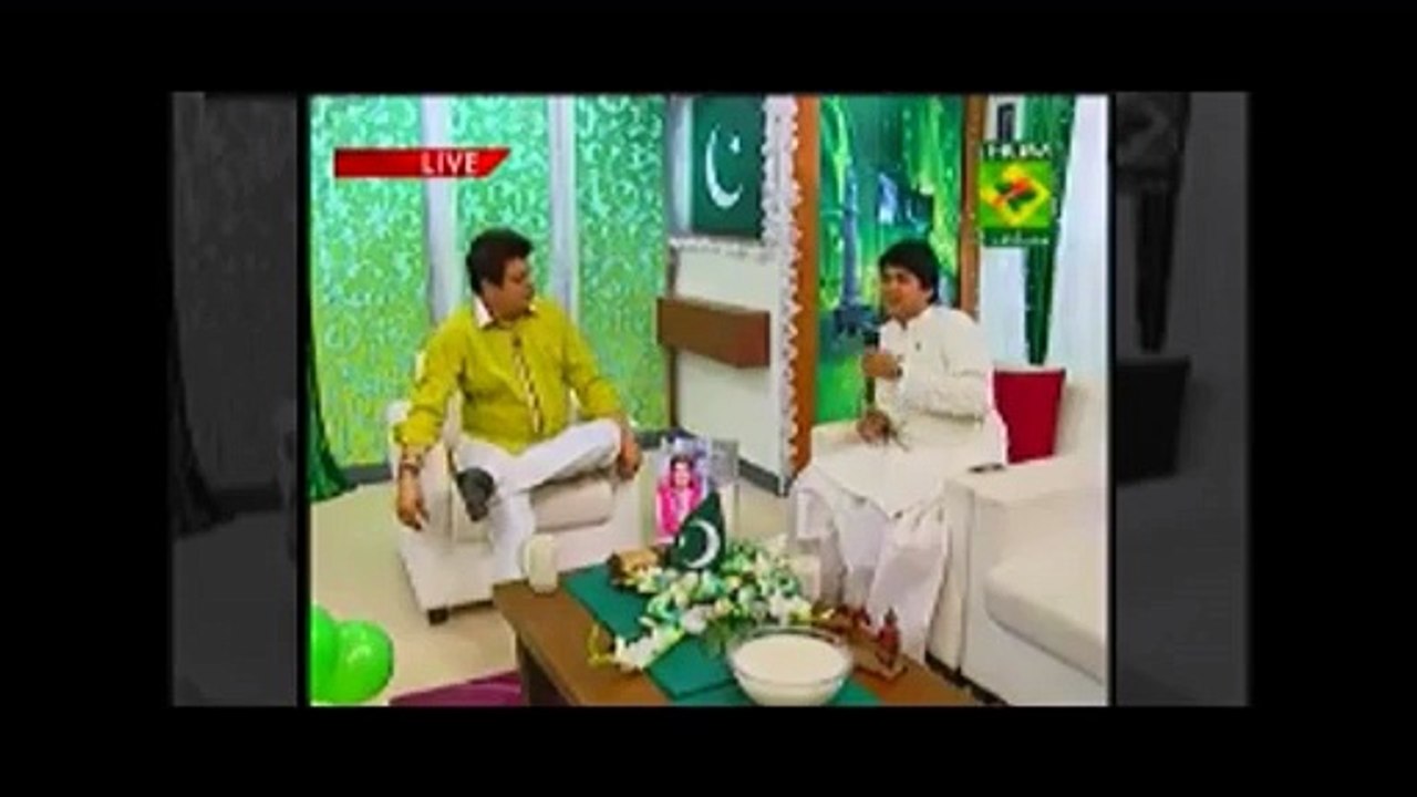 Ae Watan K Sajeely jawano Live Mir Zohair Ali 14th Aug 2014 Masala HUM tv