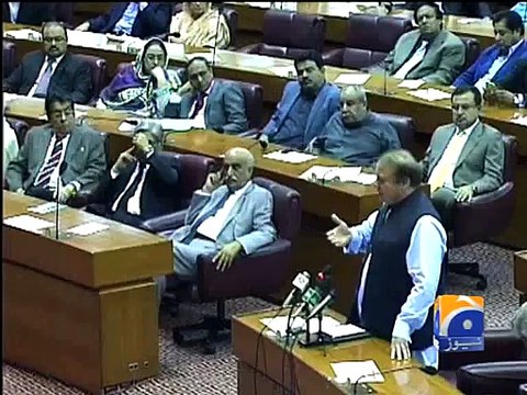 Parliament should guide government on Yemen: PM Nawaz-Geo Reports-07 Apr 2015