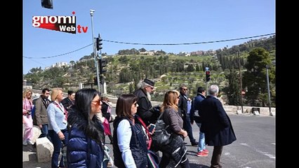 Στο Όρος των Ελαιών  στην Ιερουσαλήμ!