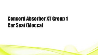 Concord Absorber XT Group 1 Car Seat (Mocca)