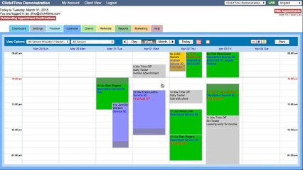 Click4Time - Managing the Company Calendar