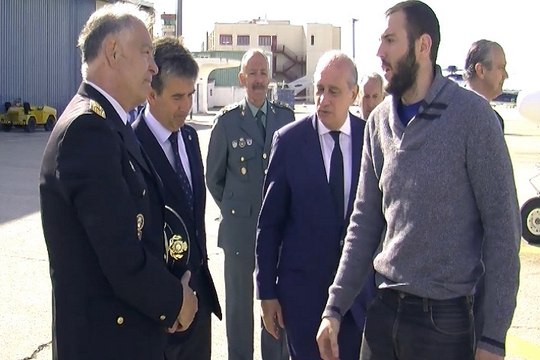 Llega a España el espeleólogo superviviente de Marruecos