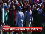 Beyaz Saray'ı arılar basınca panikleyen çocukları Obama sakinleştirmeye çalıştı