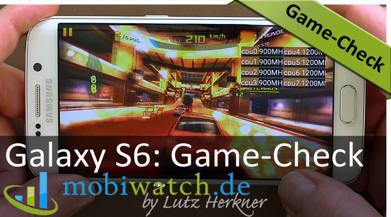 Samsung Galaxy S6: Multi-Window, Edge-Screen, Game-Check
