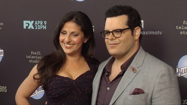Josh Gad & Ida Darvish FX's The Comedians Red Carpet Premiere Arrivals