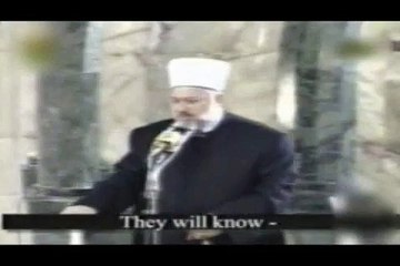 Friday Sermon, Abd Al-Kadr al-Kilani Mosque, Baghdad, Iraq.