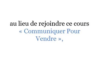 Communiquer Pour Vendre - Simple Et Efficace !