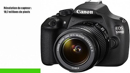 Canon EOS 1200D Appareil photo numérique Réflex