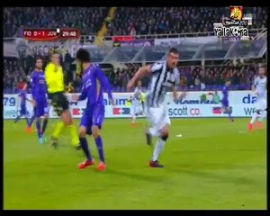 سرعة محمد صلاح تتسبب في انذار لاعب اليوفي