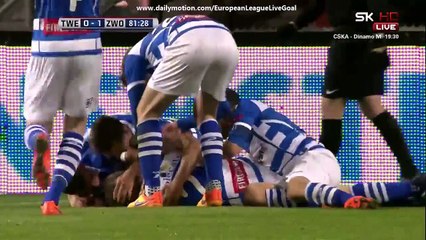 Wout Brama 0:1 Great Goal | FC Twente - PEC Zwolle 07.04.2015 HD