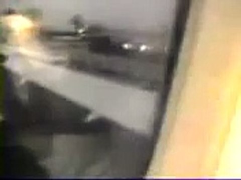Boeing 767 Airplane Crash from Inside