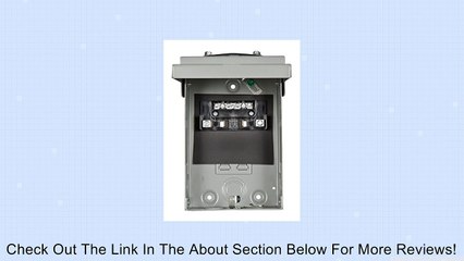 Murray LW002GRU 60A Circuit Breaker enclosure Review