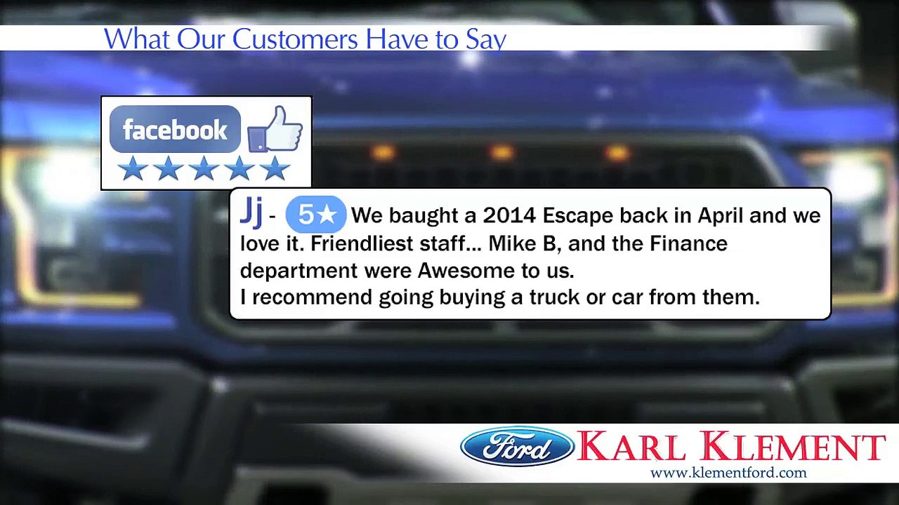 What Our Customers Have to say about Karl Klement Ford | New and Used Car Dealership near Dallas, TX