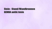 Stein - Stand/Wandbrunnen GENUA antik/stein