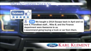 Five Star Review of Karl Klement Ford | New and Used Car Dealership near Mesquite, TX