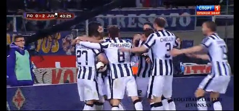 07.04.2015 - All goals ACF Fiorentina 0-3 Juventus de turìn