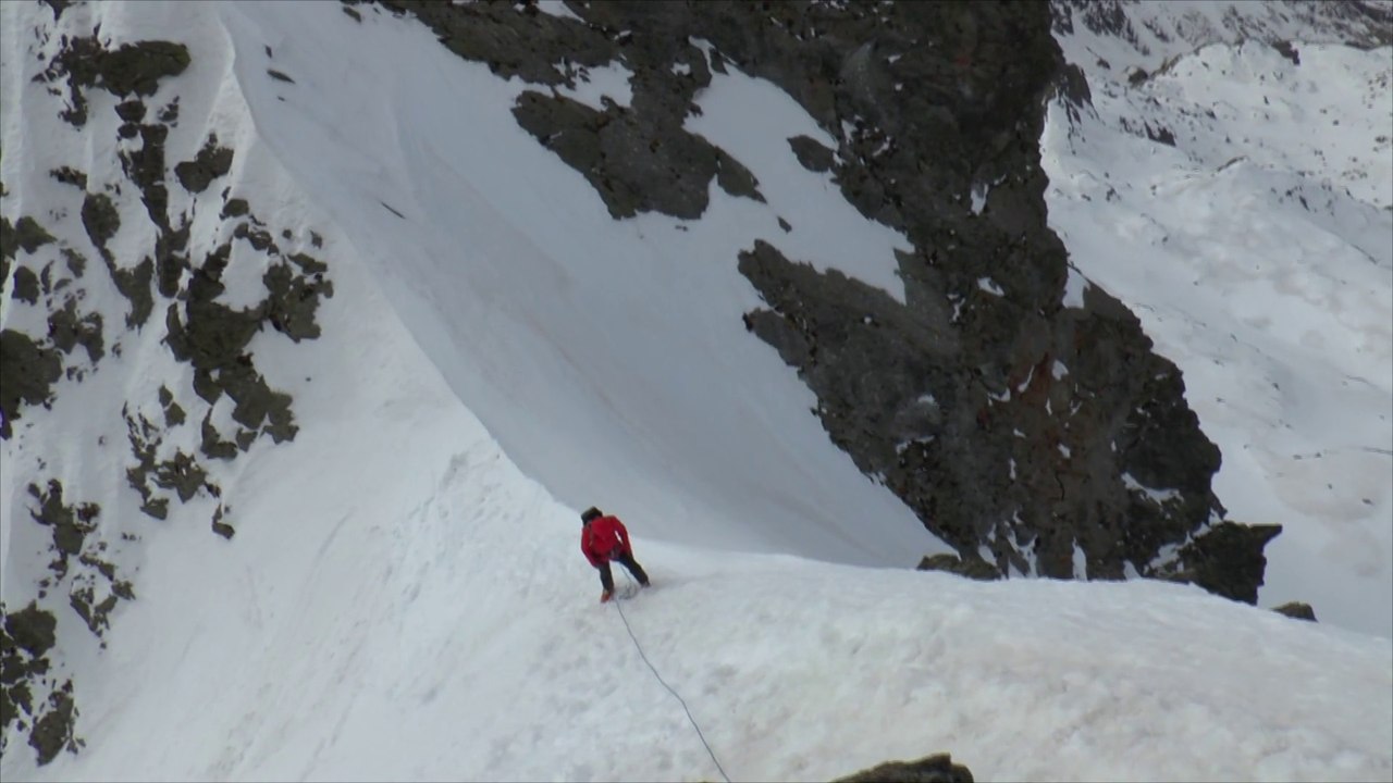 Cime du Gelas au printemps