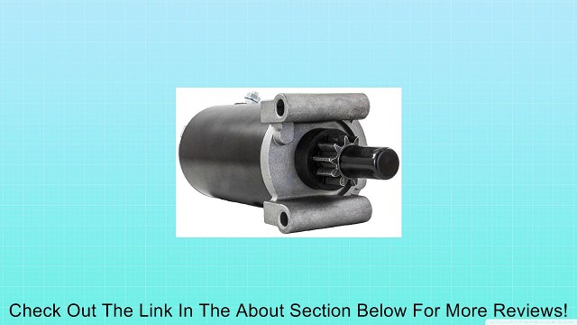 GENUINE KOHLER PART 3209801-S STARTER ASSEMBLY Review