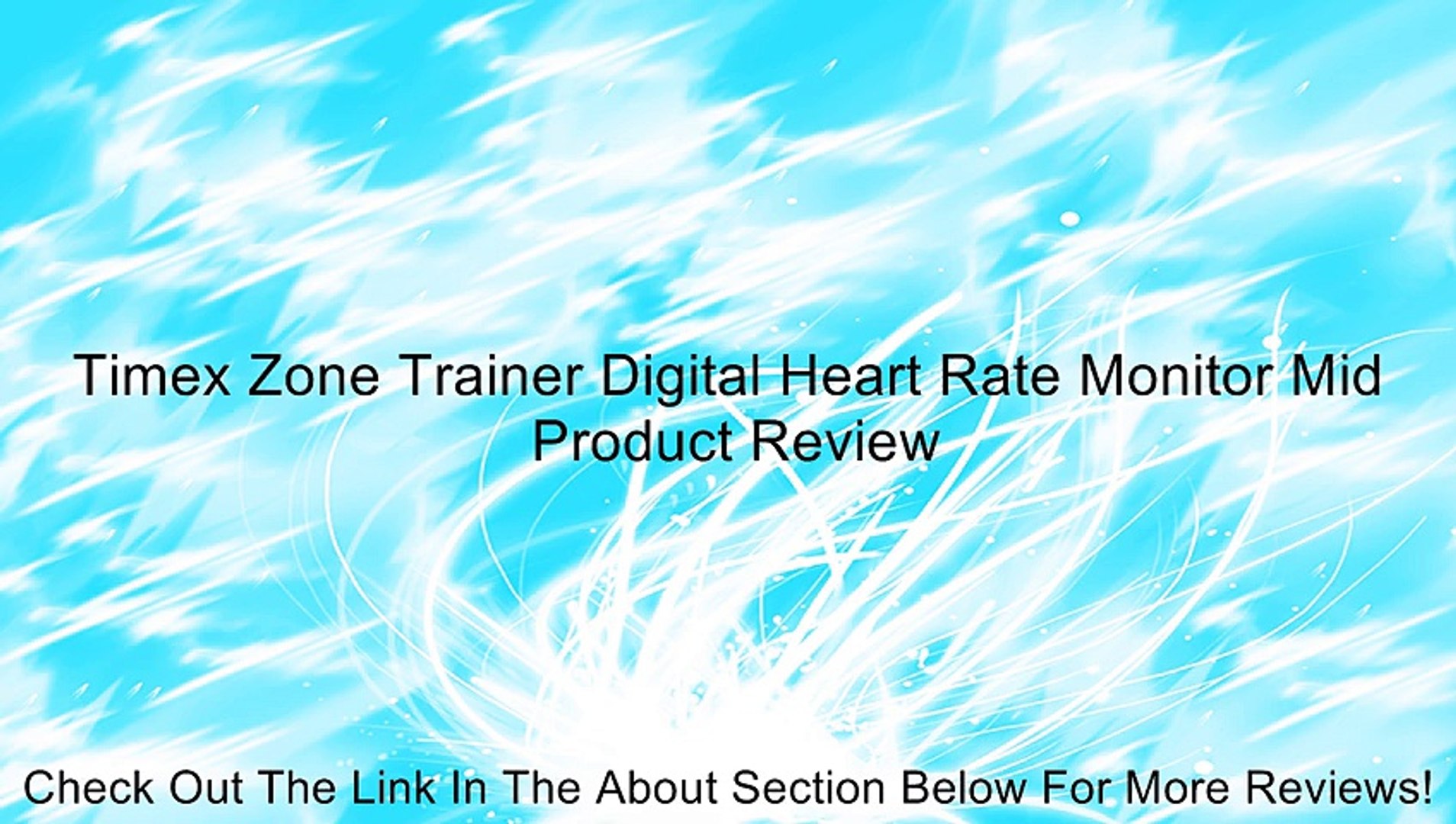 timex zone trainer