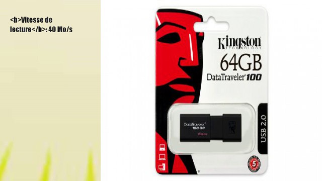 Kingston Technology DataTraveler 100 G3 Clé USB 3