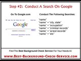 Free Background Checks Online:  How To Do Background Checks For Free!