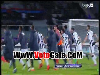 احتفال لاعبى اليوفنتوس مع جماهير بالتأهل لنهائى كأس ايطاليا